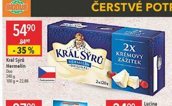 Globus Král sýrů hermelín nabídka