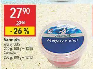 Globus Varmuža matjesy v oleji nabídka