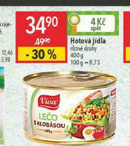 Globus Hotová jídla nabídka