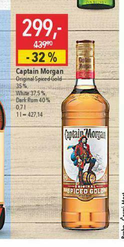 Globus Captain morgan nabídka