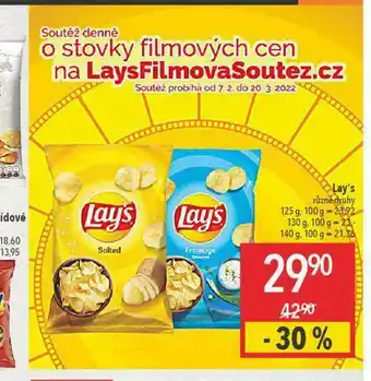 Globus Lay's brambůrky nabídka