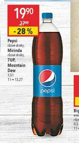 Globus Pepsi nabídka