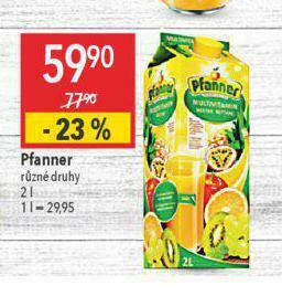 Globus Pfanner nabídka