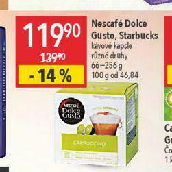 Globus Kávové kapsle dolce gusto nabídka