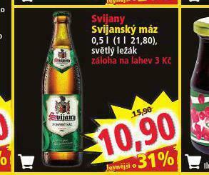 Norma Pivo svijanský máz nabídka