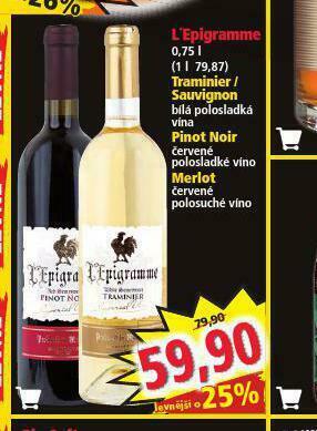 Norma Merlot nabídka