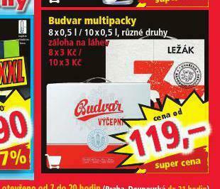 Norma Budvar multipacky nabídka