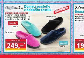Norma Domácí pantofle nabídka