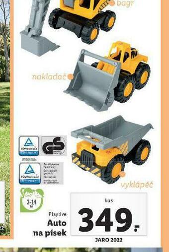 Lidl Auto na písek nabídka