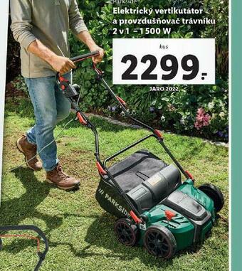 Lidl Elektrický vertikulátor a provudušňovač trávníku nabídka