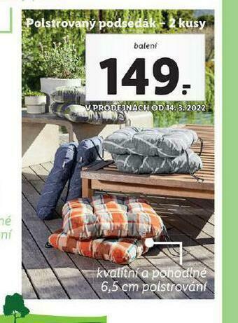 Lidl Polstrovaný podsedák nabídka
