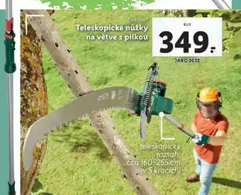 Lidl Teleskopické nůžky na věttve s pilkou nabídka