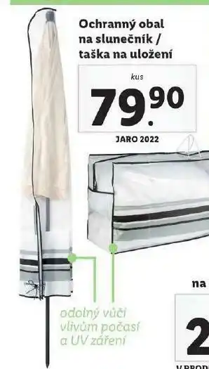 Lidl Ochranný obal na slunečník nabídka