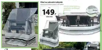 Obal na zahradní nábytek