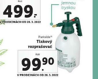 Lidl Tlakový rozprašovač nabídka