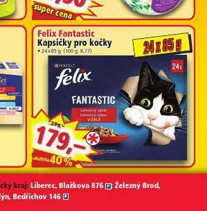 Norma Felix fantastic kapsičky pro kočky nabídka