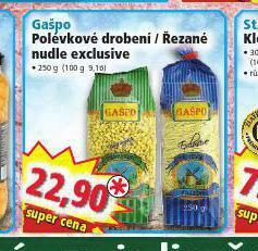 Norma Gašpo řezané nudle exclusive nabídka