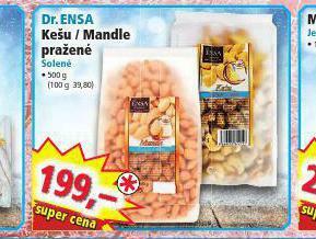 Norma Dr. ensa kešu / mandle pražené nabídka