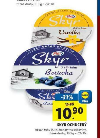 Lidl Skyr ochucený nabídka