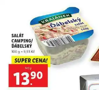 Lidl Salát camping nabídka