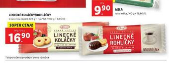 Lidl Linecké koláčky nabídka