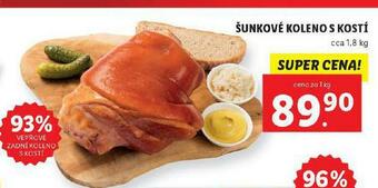 Lidl Šunkové koleno s kostí nabídka