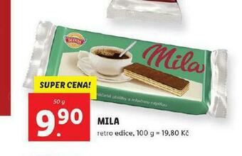 Lidl Mila nabídka