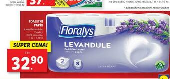 Lidl Floralys toaletní papír nabídka