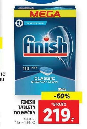 Lidl Finish tablety do myčky nabídka