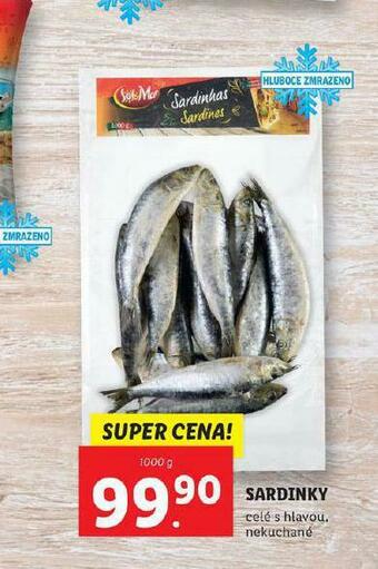 Lidl Sardinky nabídka