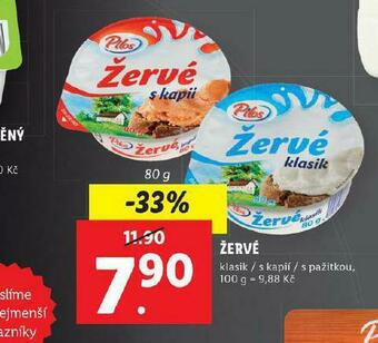Lidl Žervé nabídka