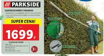 Lidl Elektrické nůžky s násadkou nabídka