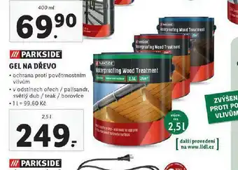 Lidl Gel na dřevo nabídka