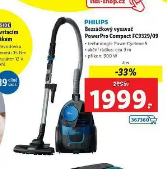 Lidl Bezsáčkový vysavač nabídka