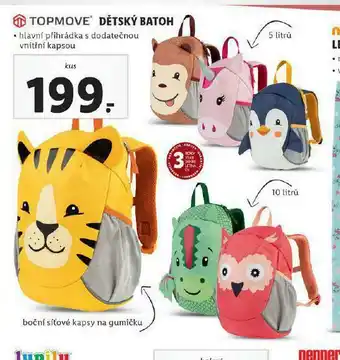 Lidl Dětský batoh nabídka
