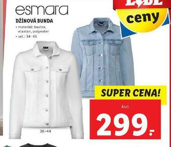 Lidl Džínová bunda nabídka