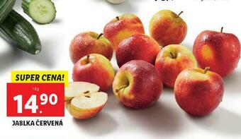 Lidl Jablka červená nabídka