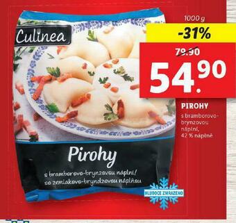 Lidl Pirohy nabídka