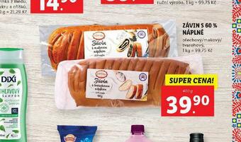 Lidl Závin nabídka