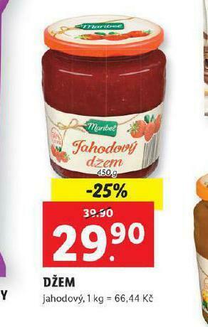 Lidl Džem nabídka