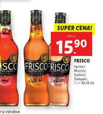 Lidl Frisco nabídka