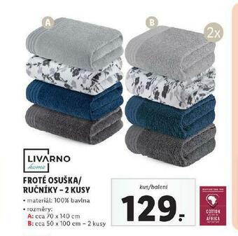 Lidl Froté osuška nabídka
