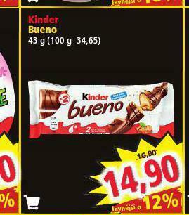 Norma Kinder bueno nabídka