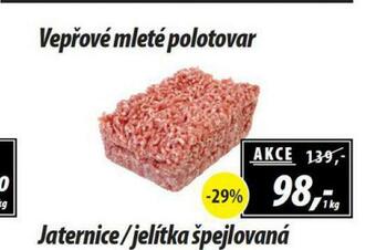 ZEMAN Vepřové mleté polotovar nabídka
