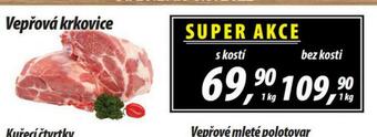 ZEMAN Vepřová krkovice s kostí nabídka