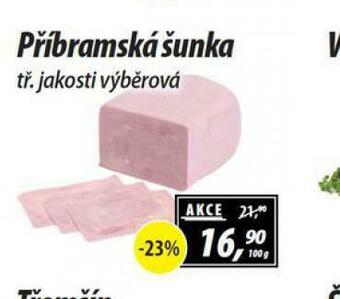 ZEMAN Příbramská šunka nabídka
