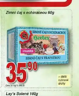 Lidl Zimní čaj s echinaceou nabídka