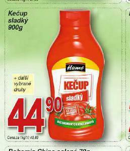Lidl Hamé kečup sladký nabídka
