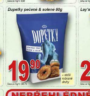 Lidl Dupetky pečené & solené nabídka