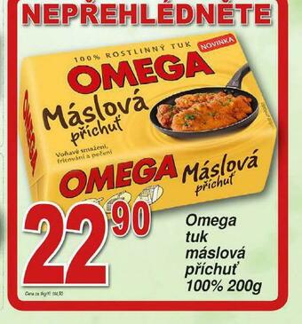 Lidl Omega tuk máslová příchuť 200 g nabídka